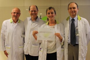 Sònia Suau es la médico de COT que finaliza este año su formación