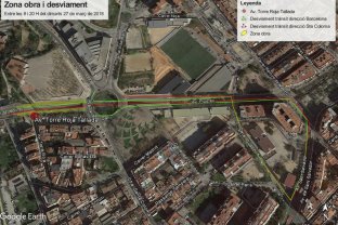 El trànsit estarà limitat entre les 8 i les 20 hores.