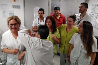 Els professionals del Servei d'Urgències són un dels col·lectius més exposats a la infecció pel virus de la grip.