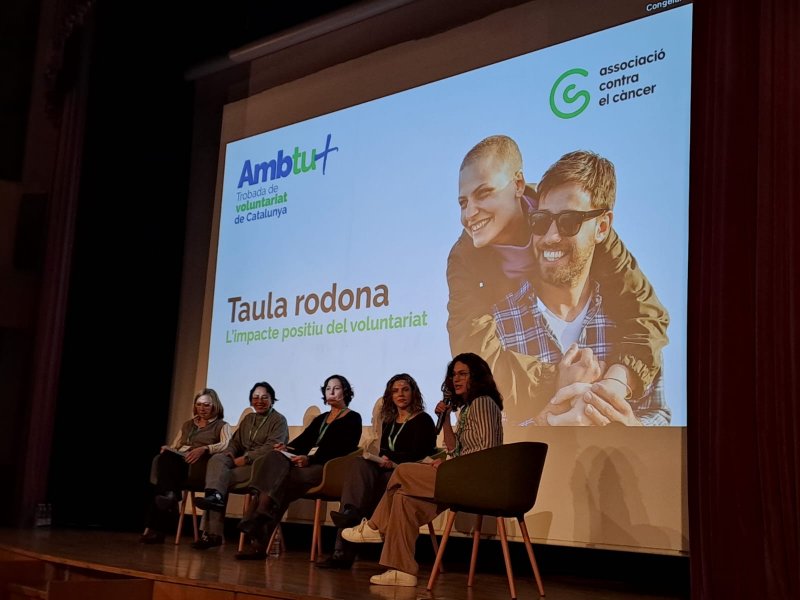 Participamos en la Trobada de Voluntariado de Cataluña para reforzar el papel del voluntariado en la atención oncológica