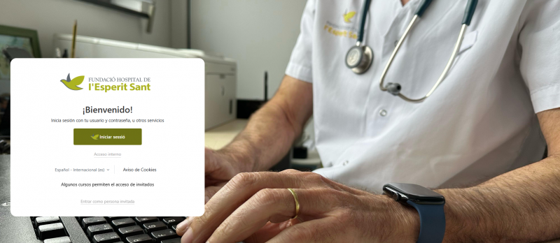 El Hospital pone en marcha un nuevo Campus Virtual para impulsar la formación continua de los profesionales
