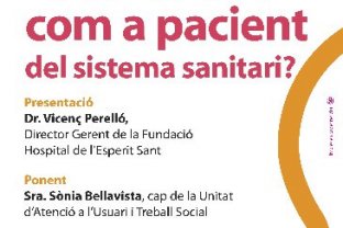 Charla sobre derechos y deberes de los pacientes.