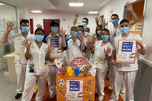 Els professionals de la FHES, implicats amb el Dia Mundial de la Higiene de Mans