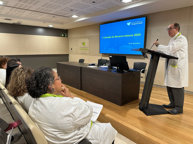 Més d'una vintena de professionals comparteixen els seus coneixements a la V Jornada de Recerca Interna