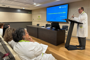 El Director Gerente, Vicenç Perelló, abriendo el acto