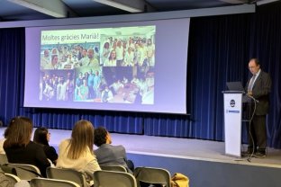 El. Dr. Perelló durante la inauguración de la Jornada