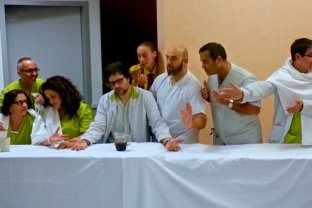 1r premi. La última cena, de Ramon Sanz