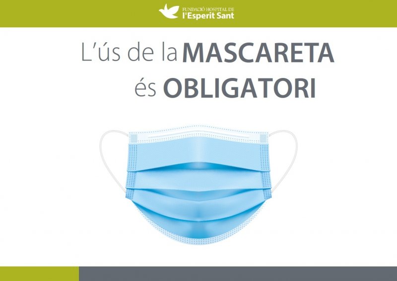 La mascareta torna a ser obligatòria als centres sanitaris