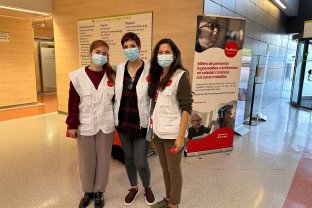 Representantes de la ONG Pallapupes