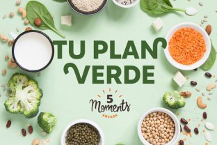 Los platos vegetarianos y veganos estarán identificados con un distintivo.