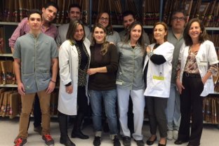 L'equip de l'Arxiu al complet.