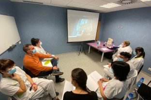 En esta primera prueba piloto han participado algunos profesionales del Servicio de Urgencias