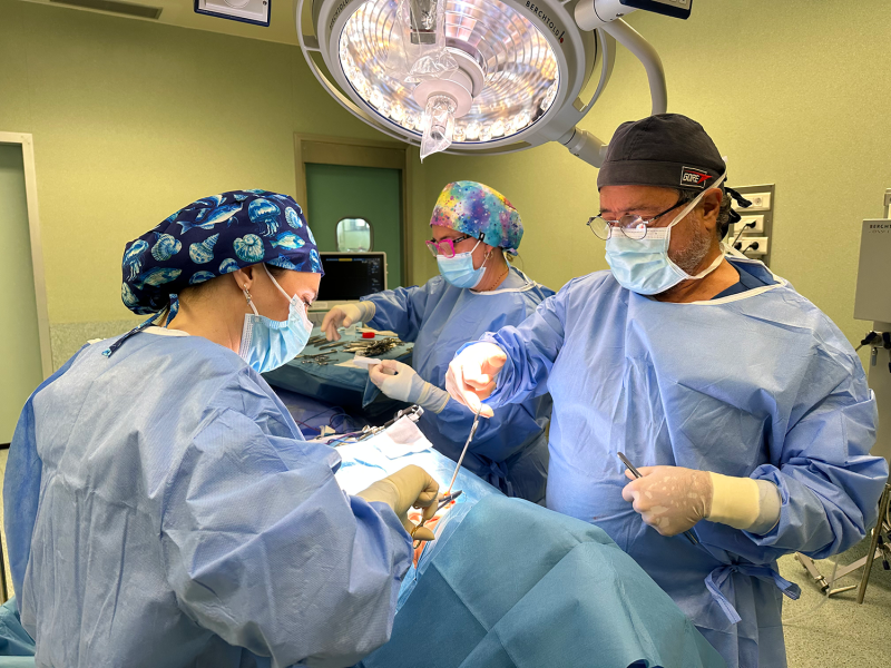 La Fundació Hospital de l’Esperit Sant incorpora el sistema PTeye para mejorar la seguridad en la cirugía tiroidea