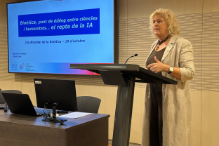 Núria Terribas, jurista, experta en bioética y directora de la Fundació Grífols.