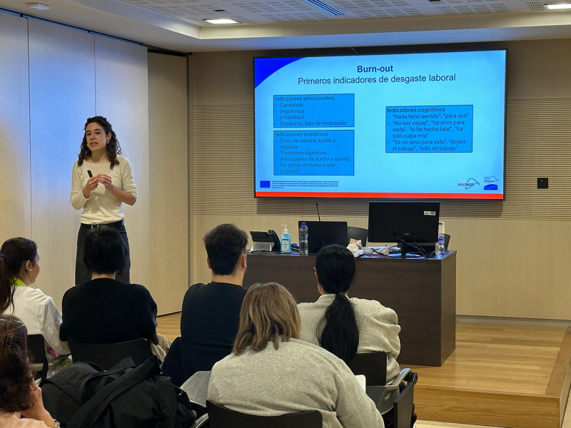 La FHES refuerza su compromiso con la salud mental con nuevas formaciones en el marco del proyecto europeo MENTBEST