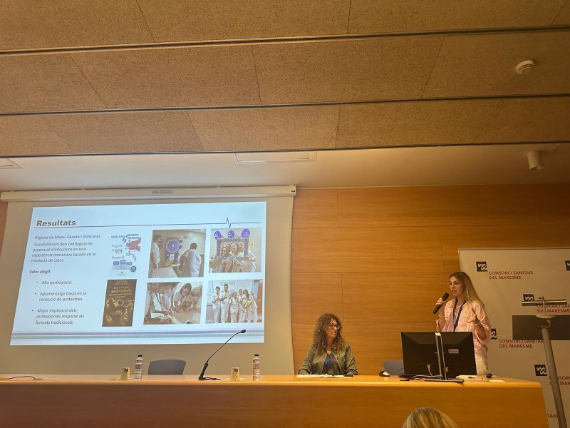 La Fundació Hospital de l’Esperit Sant rep el premi a la millor comunicació a la II Jornada de Comunicació i Salut